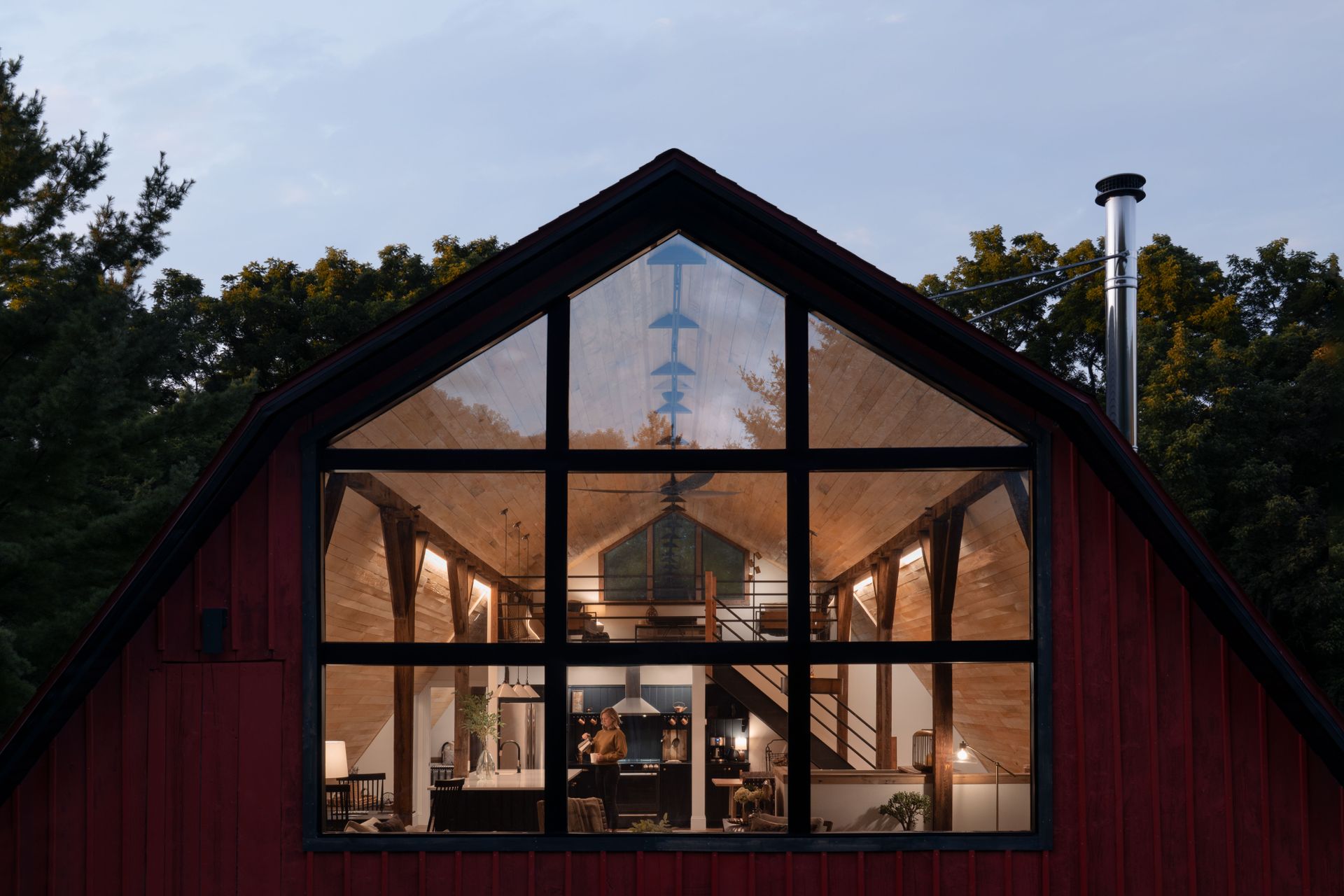 The Barn windows