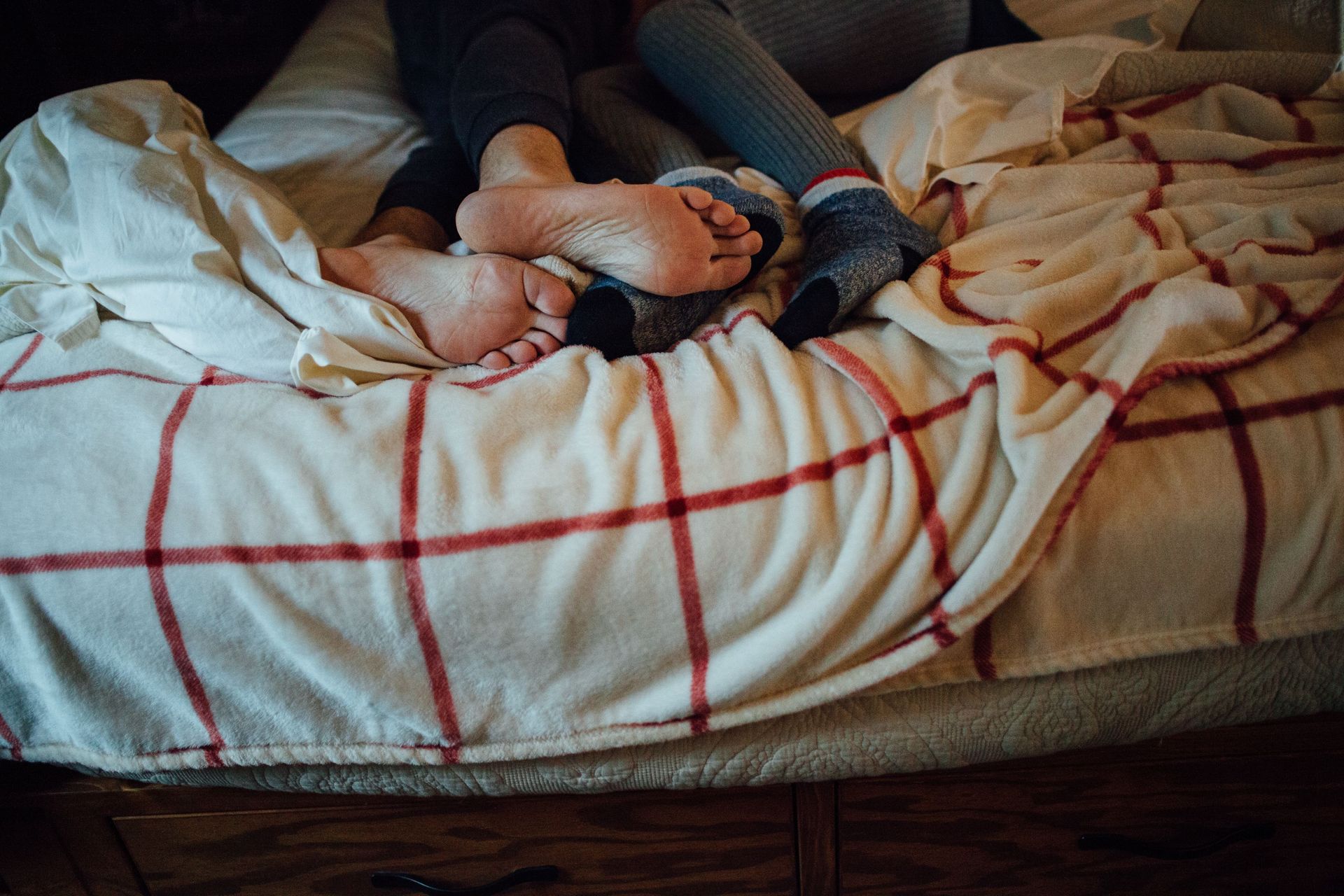 couple in bed
